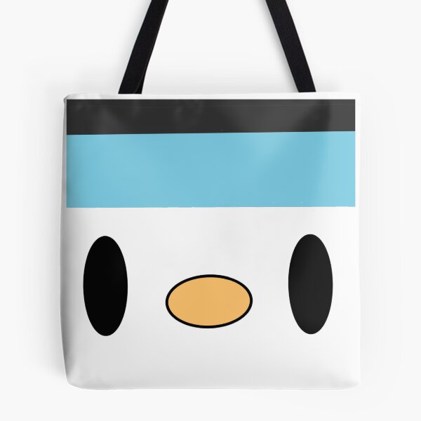 Item preview, penguin with blue headband designed and sold by CertainlySol.