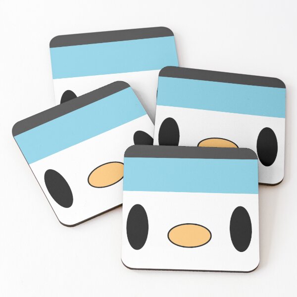 Item preview, penguin with blue headband designed and sold by CertainlySol.
