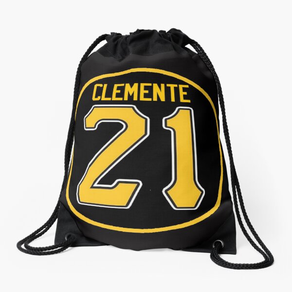 Roberto Clemente Pittsburgh Drawstring Bag