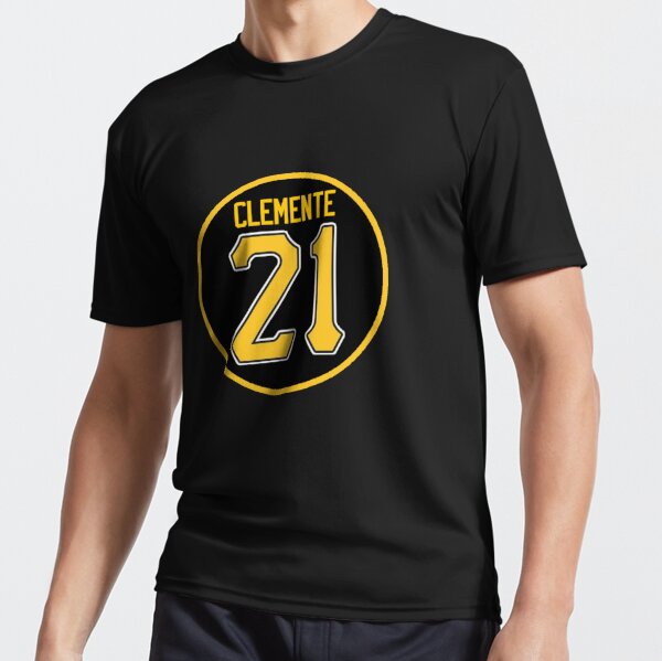 Clemente #21 Yellow Tee S / Yellow