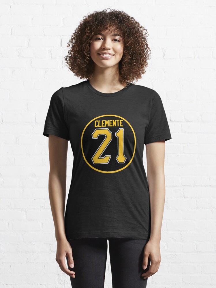 Roberto Clemente Silhouette Pittsburgh Baseball Fan V2 T Shirt