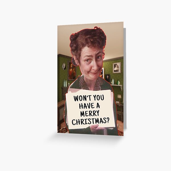 Mrs Doyle Father Ted Merry Christmas Greeting Card