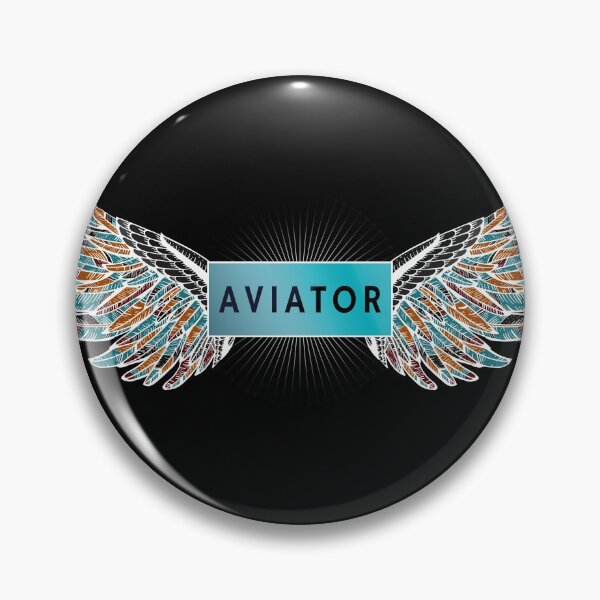 Artikelvorschau, Aviator Wings Abzeichen entworfen und verkauft von TheSkyStore.