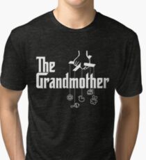 The Grandmother - Mafia Movie Spoof Tri-blend T-Shirt
