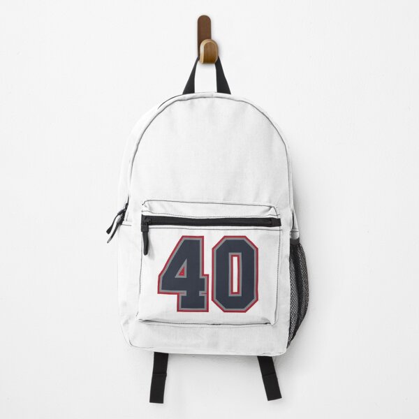 Item preview, 40 Navy Grey Red Sports Number Fourty designed and sold by HelloFromAja.