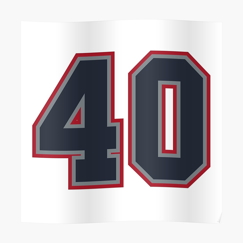 42 Sports Number Fourty-Two Sticker for Sale by HelloFromAja