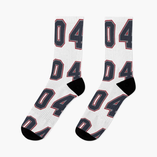 Item preview, 40 Navy Grey Red Sports Number Fourty designed and sold by HelloFromAja.
