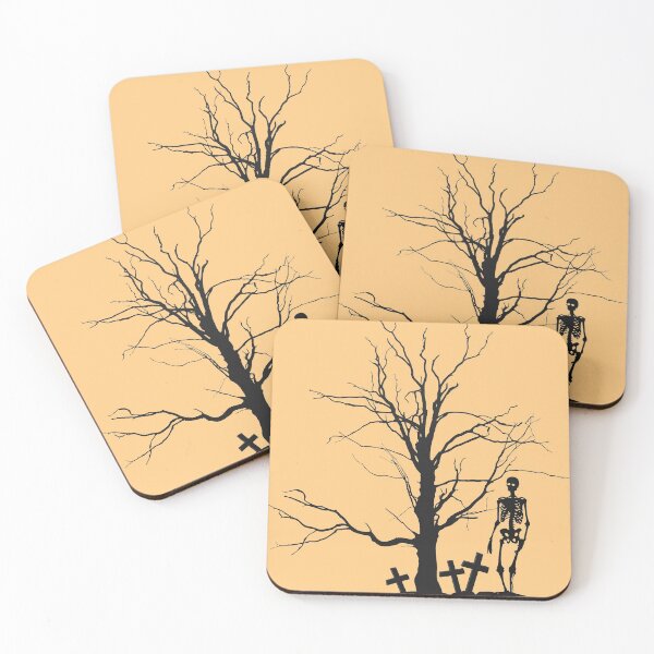 Item preview, Halloween Tree and Skeleton Illustration designed and sold by Borislav Shekerdzhiyski.