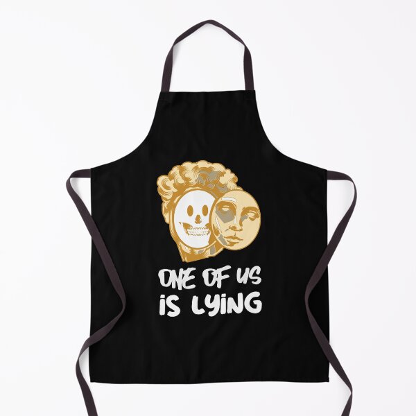 Item preview, One of us is lying - Two face mask designed and sold by youngdstag.