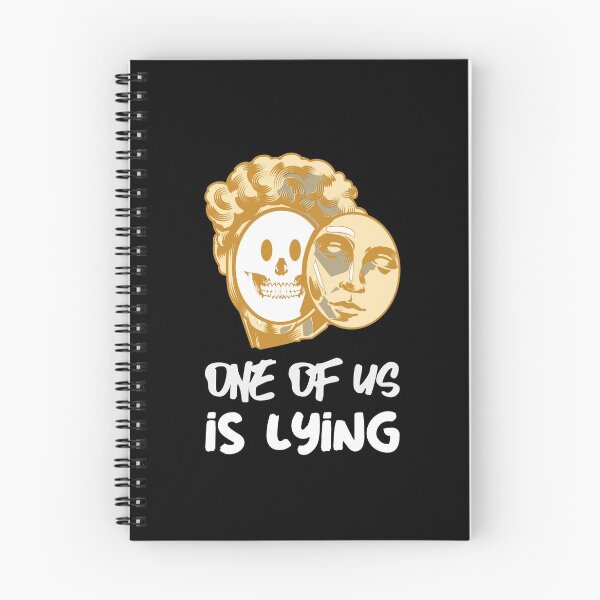 Item preview, One of us is lying - Two face mask designed and sold by youngdstag.