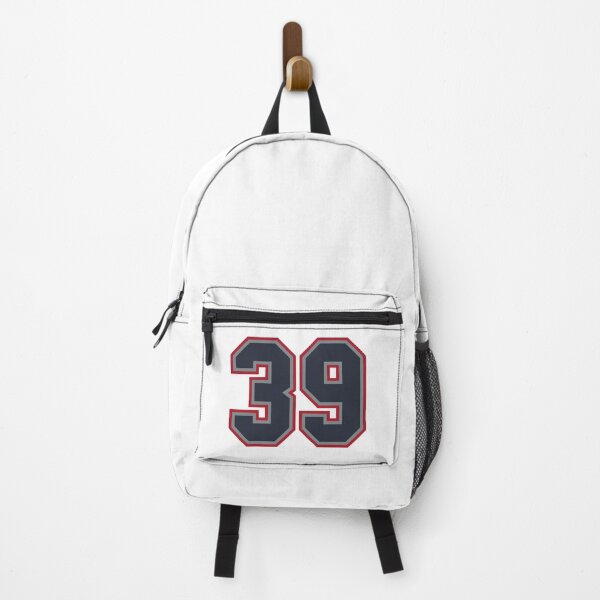 Item preview, 39 Navy Grey Red Sports Number Thirty-Nine designed and sold by HelloFromAja.