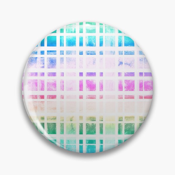 Item preview, Pastel Rainbow Watercolor Gingham  designed and sold by TigaTiga.