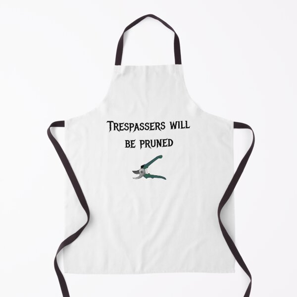 Item preview, Trespassers will be pruned designed and sold by typogracat.
