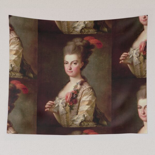 Item preview, European royal lady vintage  portrait designed and sold by Vintage Designs +.