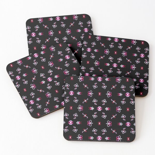 Item preview, Flower and butterfly pattern designed and sold by Medly.