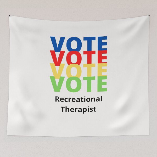Item preview, Vote Recreational Therapist designed and sold by majeed10.