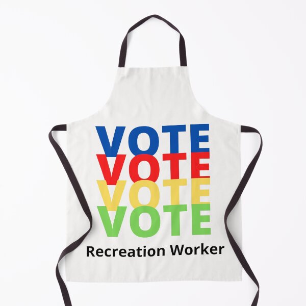 Item preview, Vote Recreation Worker designed and sold by majeed10.