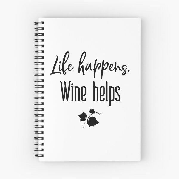 Item preview, Life Happens Wine Helps designed and sold by IllusionFuzion.