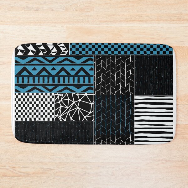 Item preview, Stripes and chevron geometrical textile print designed and sold by Mahnoor Haroon  Niazi.