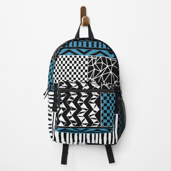 Item preview, Stripes and chevron geometrical textile print designed and sold by Mahnoor Haroon Niazi.