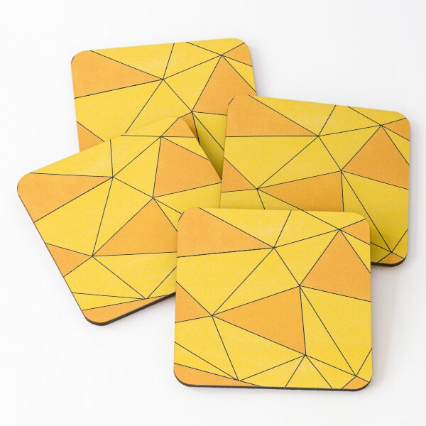 Item preview, What Inspires You? // Orange and Yellow Geometric Pattern designed and sold by Anna Prendergast.