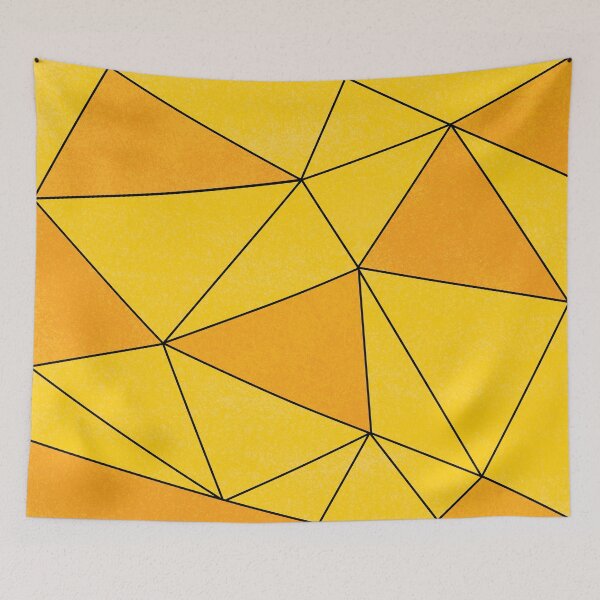 Item preview, What Inspires You? // Orange and Yellow Geometric Pattern designed and sold by Anna Prendergast.