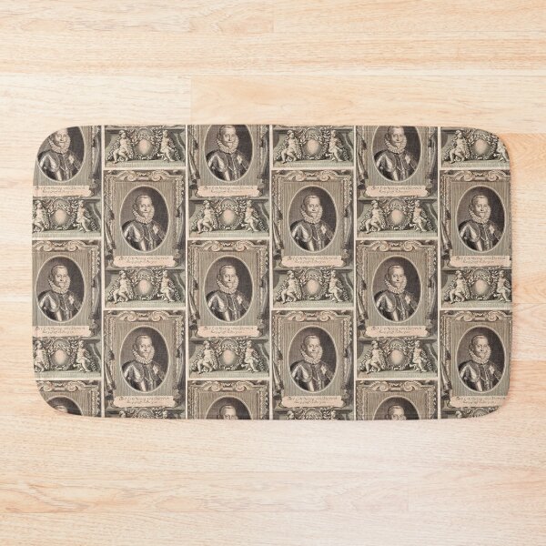 Item preview, Vintage etching portrait of a european royal designed and sold by Vintage Designs +.