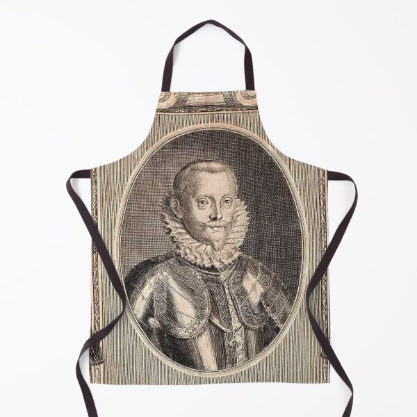 Item preview, Vintage etching portrait of a european royal designed and sold by Vintage Designs +.