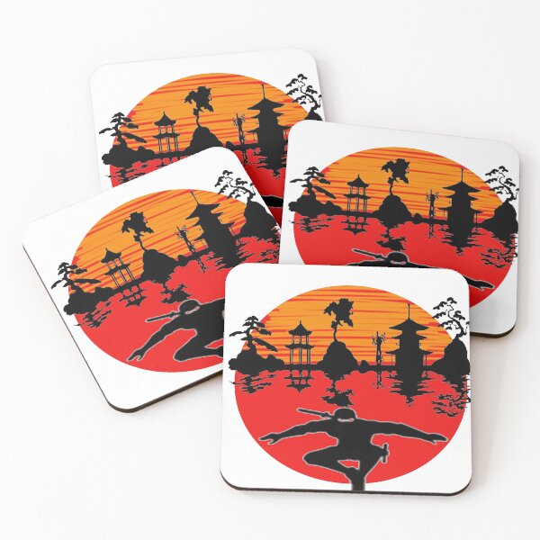 Item preview, Ninja sunset designed and sold by HutchLA.