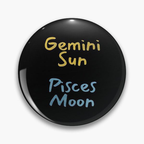 Item preview, Gemini Sun Pisces Moon Text designed and sold by leomooncreates.
