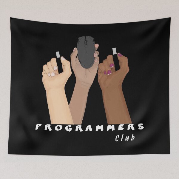Item preview, Programmers Unite (Programmers Club) designed and sold by MindCereal.