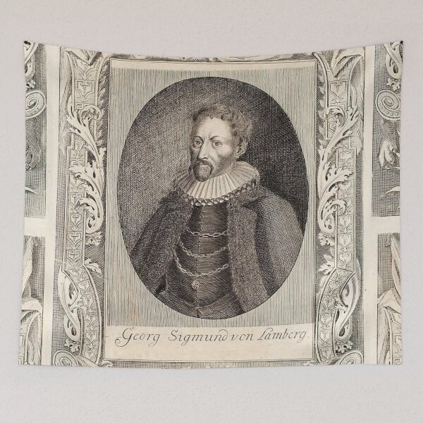 Item preview,  Vintage etching portrait of a european royal designed and sold by Vintage Designs +.