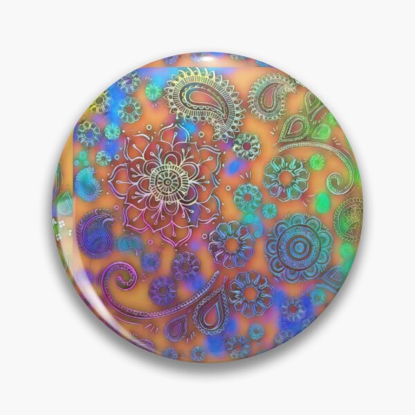 Item preview, Doodle de Paisley y flores (6) designed and sold by CreativeMeaning.
