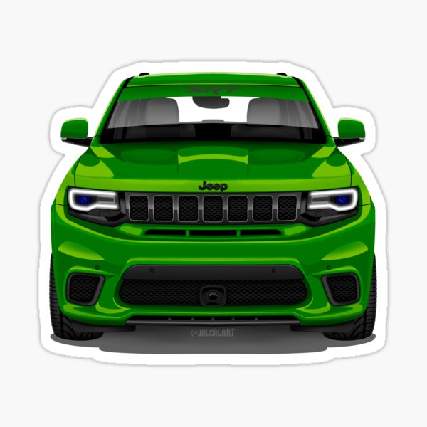 Jeep Trackhawk Stickers | Redbubble