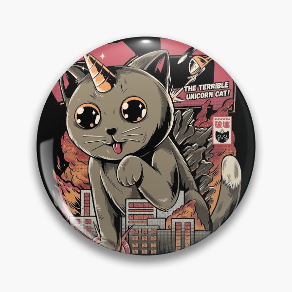 Item preview, Catzilla designed and sold by Ilustrata®.