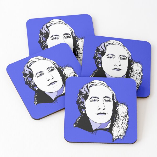 Item preview, Agatha Christie Author designed and sold by ArtyMargit.