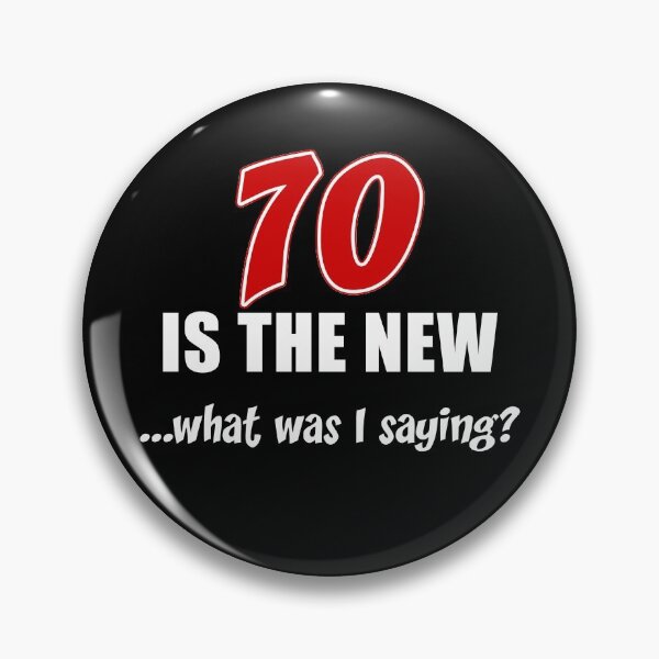 Item preview, 70 Is The New What Funny Gag designed and sold by jaycartoonist.