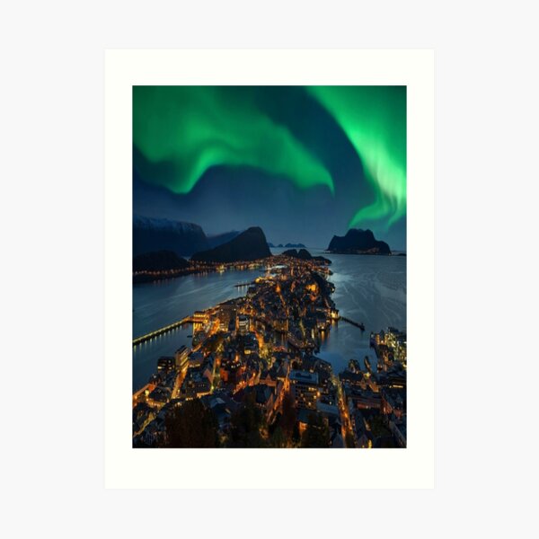 Alesund Norway Art Print