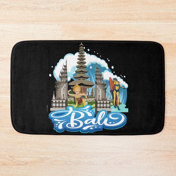 Item preview, Bali Surfing Temple Bali Dancer designed and sold by DELMEO.