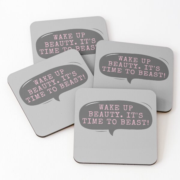 Item preview, Wake Up Beauty It's Time To Beast designed and sold by m95sim.