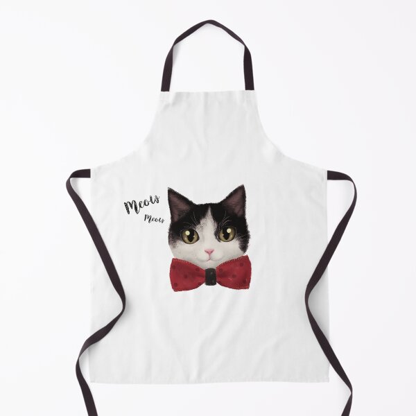 Item preview, Red Bowtie Cute Cat designed and sold by kurokameart.