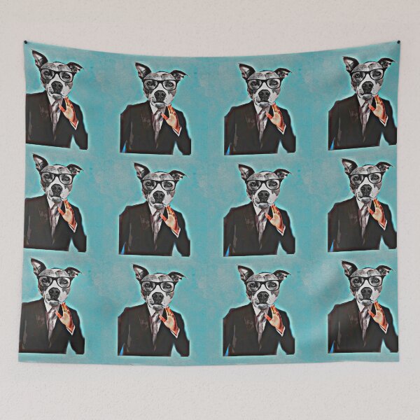 Item preview, Dog Man Reporter  designed and sold by CreativeMeaning.