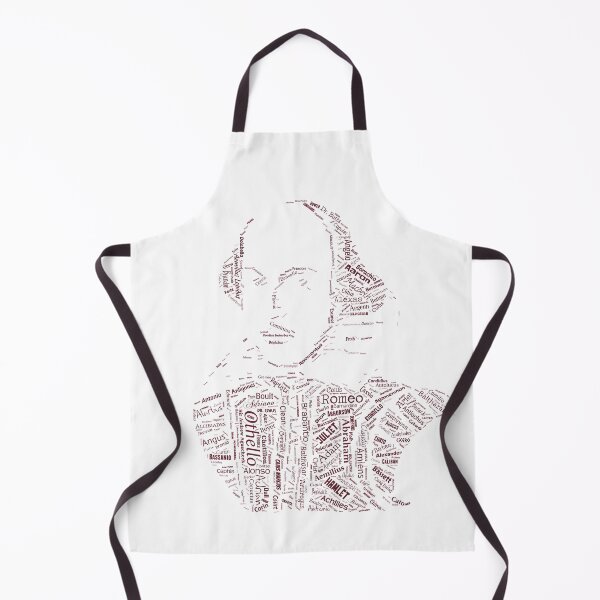 Item preview, William Shakespeare - Word Collage with 400 Play Characters designed and sold by wordistan.