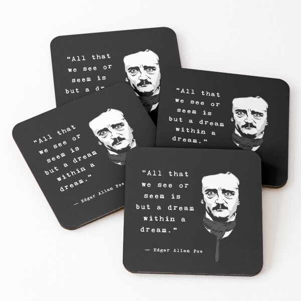 Item preview, Edgar Allan Poe quote DREAM designed and sold by avit1.