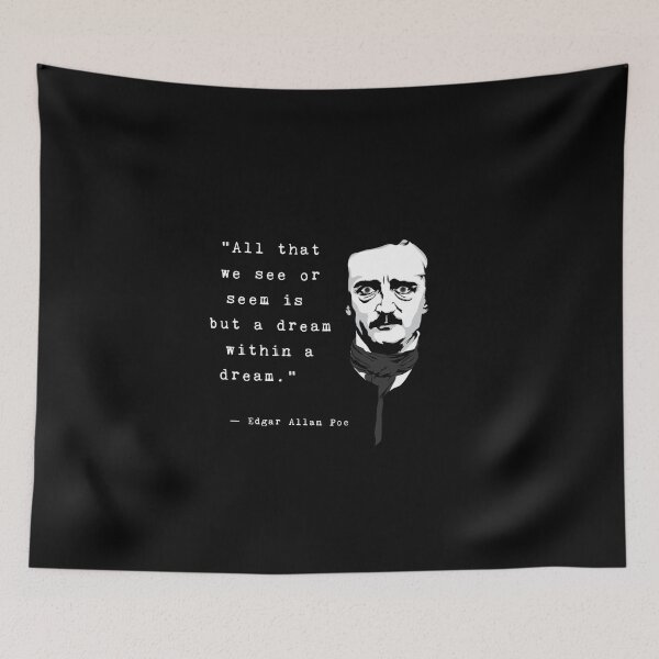 Item preview, Edgar Allan Poe quote DREAM designed and sold by avit1.