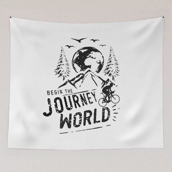 Item preview, Begin The Journey World Biking designed and sold by DELMEO.