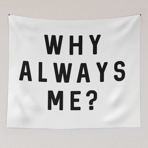 Item preview, Why Always Me - Mario Balotelli designed and sold by Raw Creative Prints.