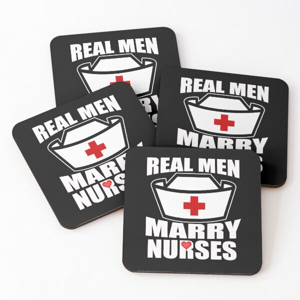 Item preview, Real Men Marry Nurses Life Nursing Gifts designed and sold by Easyas.