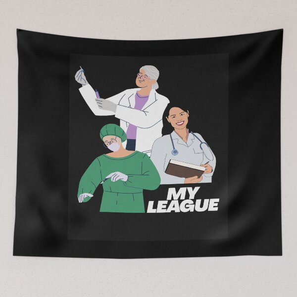 Item preview, My league, meant for saving lives medical front liners designed and sold by Michael Schmidt.