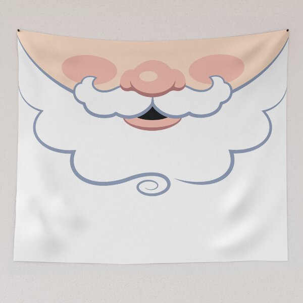 Item preview, Christmas Santa Claus Face designed and sold by 3bythelake.